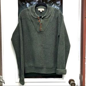 Vintage Cabella’s • Forest Green Grandpa Sweater